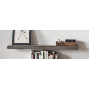 Sliced Concrete Floating Shelf