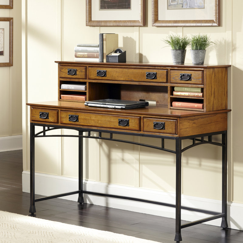 17 Stories Senda Writing Desk With 1 Right Left Drawer Senda Writing Desk With 1 Right Left Drawer