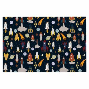 'Rockets' Celestial Decorative Doormat