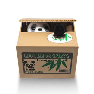 Stealing Coin Brown/Green Panda Bank