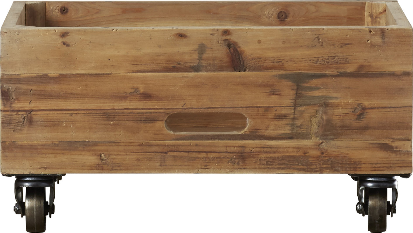 Trent Austin Design Sloan Reclaimed Wood Rolling Box & Reviews Wayfair