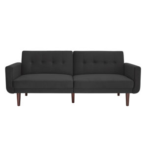 Annsville Modern Velvet Convertible So..