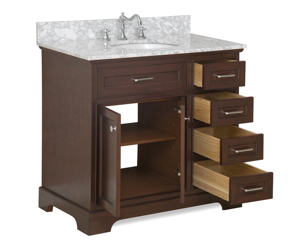 Aria 36 Single Bathroom Vanity Set