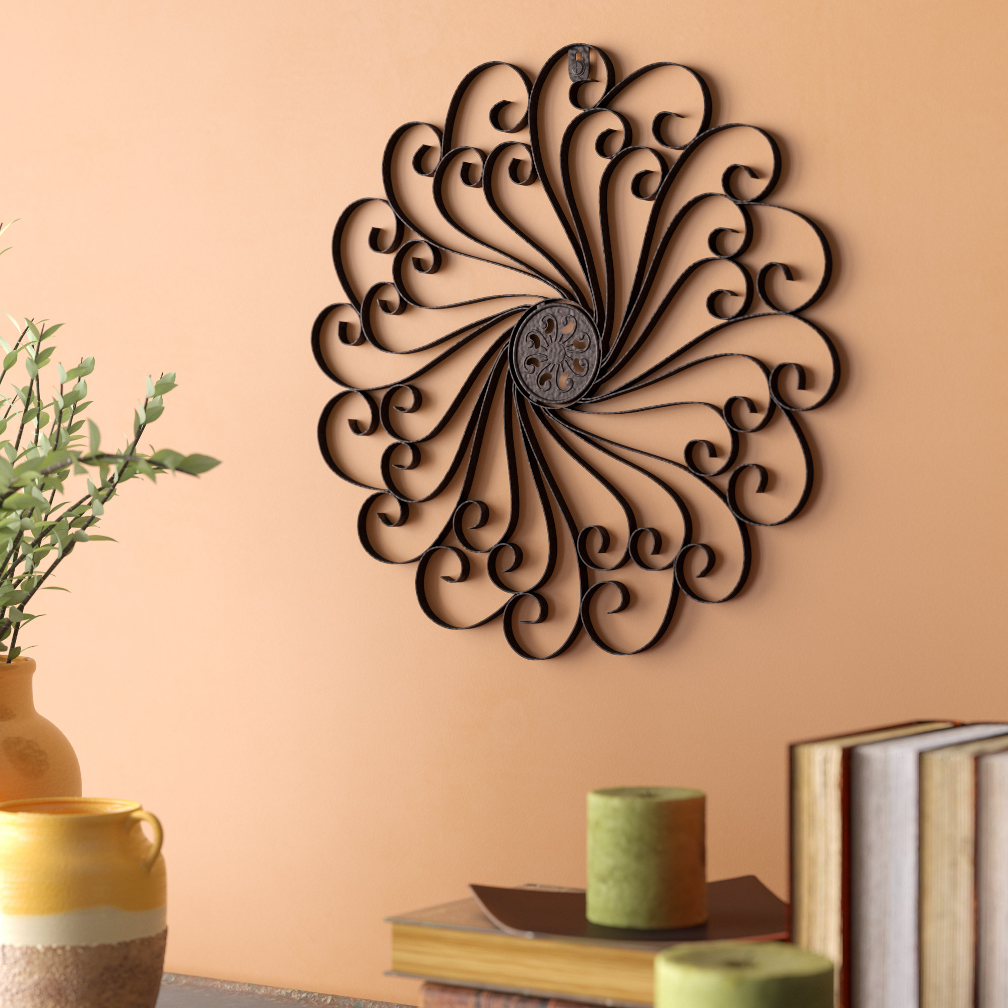 Swirl Metal Wall Décor Swirl Metal Wall Décor