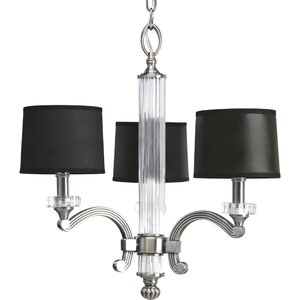 Remi 3-Light Shaded Chandelier