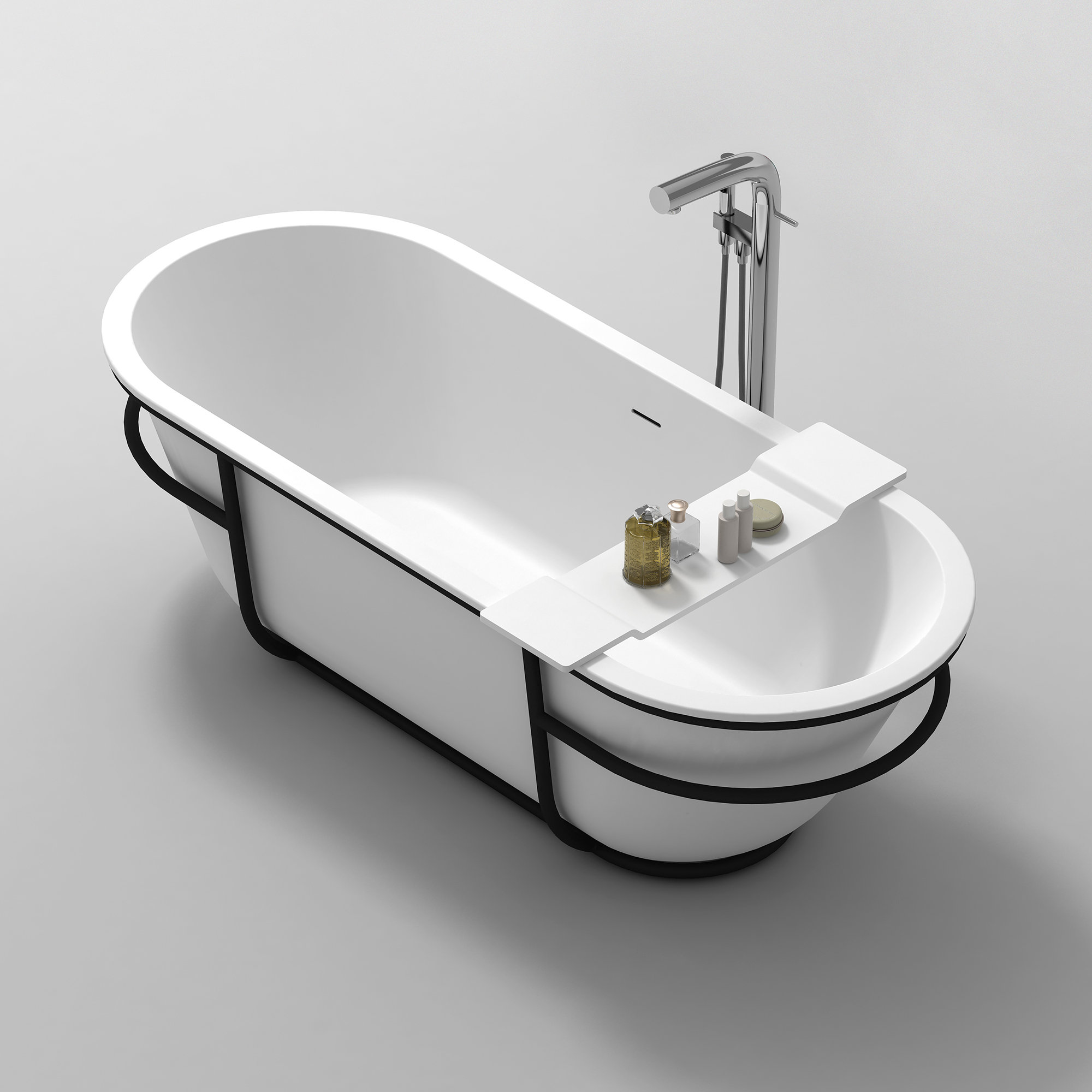 Symple Stuff Dina Stone Bath Caddy Wayfair Dina Stone Bath Caddy