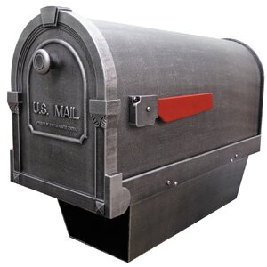 Savannah Post Mounted Mailbox