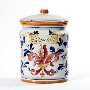 Fleur De Lis Cookie jar