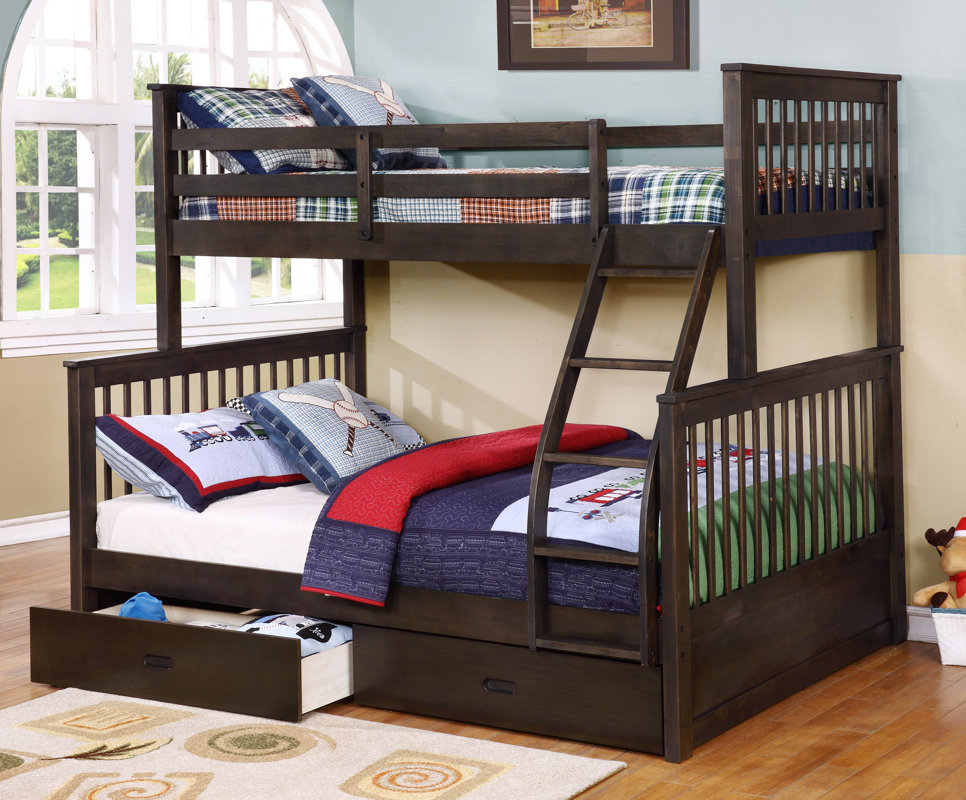 Wildon Home Walter Twin Over Full Bunk Bed Reviews Wayfair