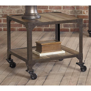 Industrial Age End Table by Largo