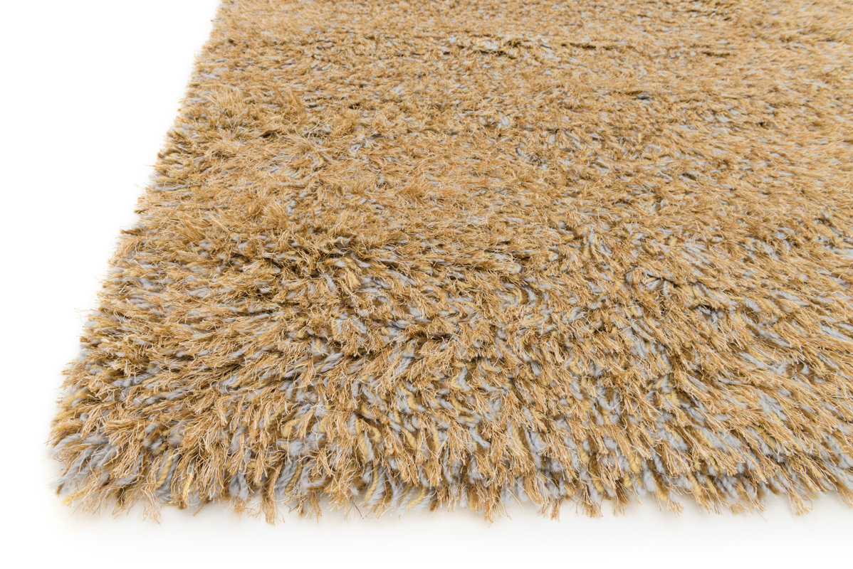 Loloi Rugs Boyd HandWoven Faux Fur Gold/Light Brown Area Rug & Reviews