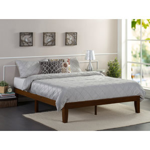 Hullinger Solid Wood Platform Bed by Winston Porter