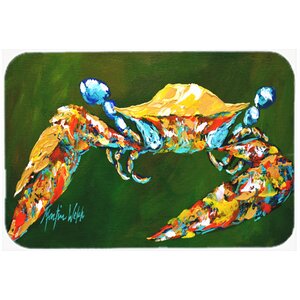 Go Green Crab Kitchen/Bath Mat