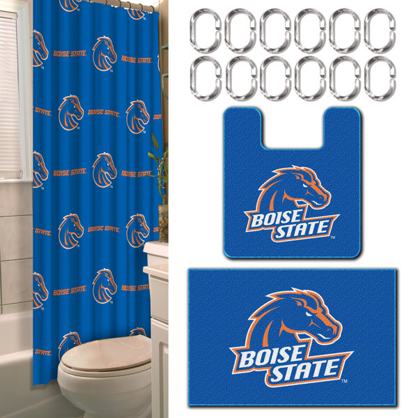 Northwest Co Ncaa 15 Piece Shower Curtain Set Reviews Wayfair Ncaa 15 Piece Shower Curtain Set Reviews Wayfair