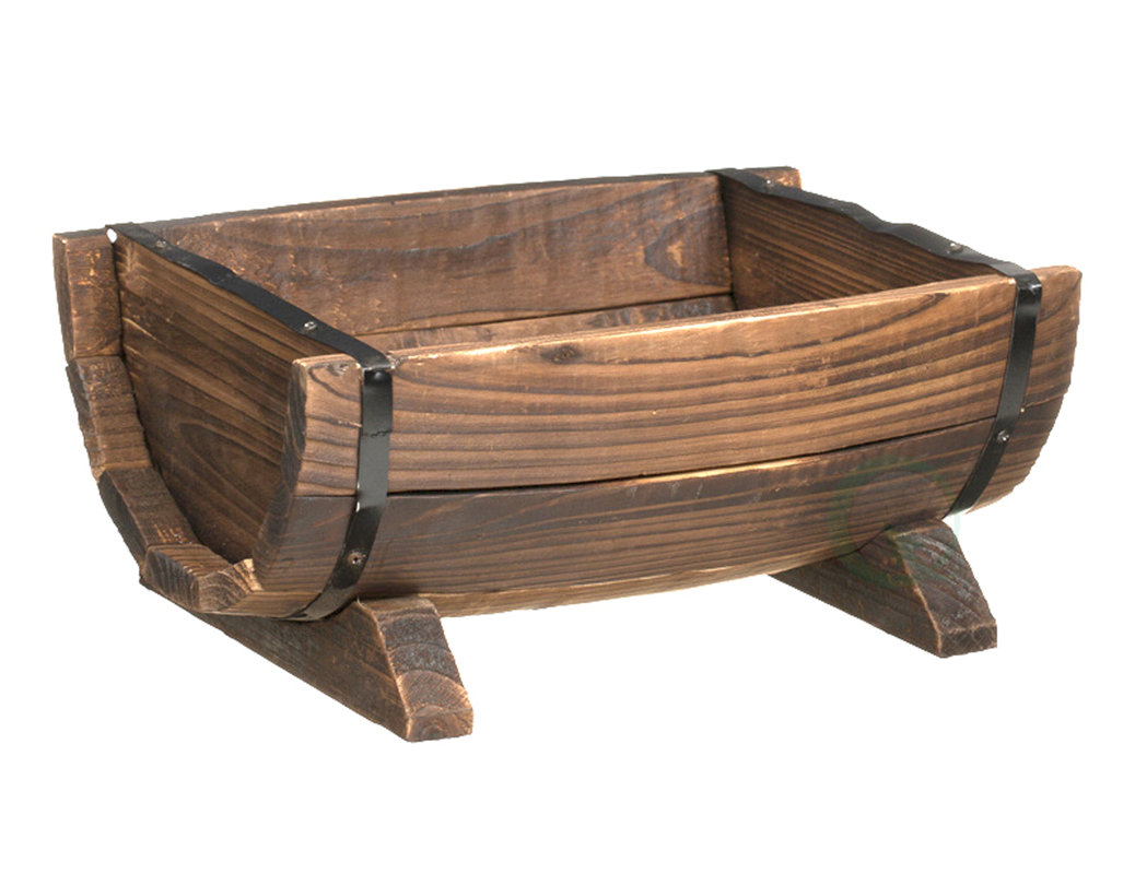 Quickway Imports Wood Pot Planter & Reviews Wayfair