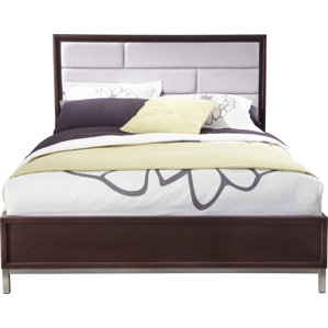 Botkins Upholstered Panel Bed by Brayden Studio