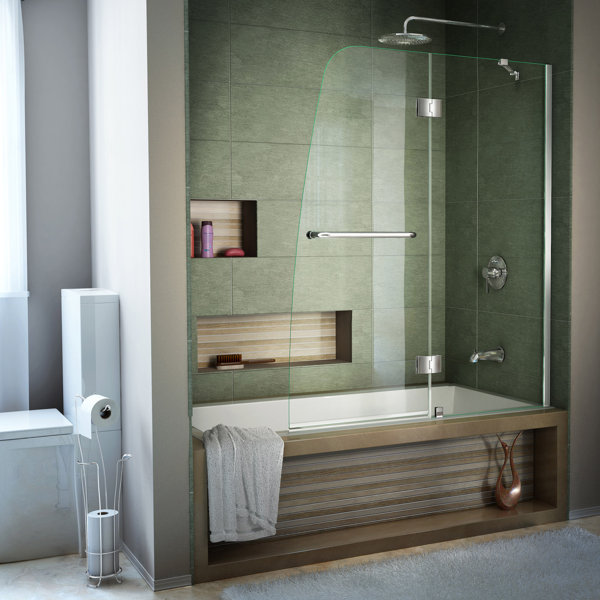 Frameless Gl Bathtub Doors Wayfair