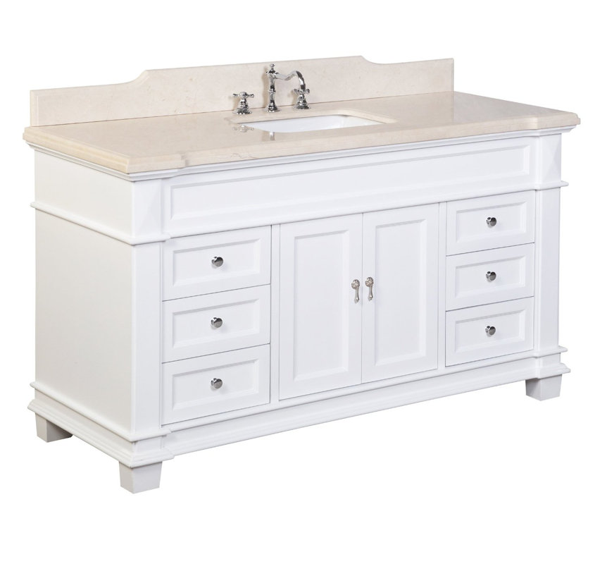 KBC Elizabeth Single Bathroom Vanity Set & Reviews Wayfair