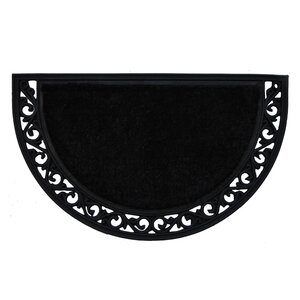 Black Arch Doormat