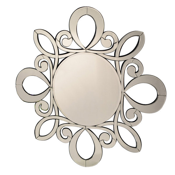 Fine Mod Imports Circles Wall Mirror & Reviews Wayfair