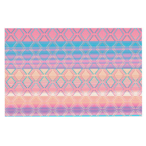 Nina May 'Denin and Diam New Mexico' Pastel Doormat