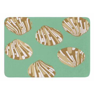 Scallop Shells by Rosie Brown Bath Mat