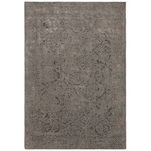 Pappalardo Hand-Tufted Gray Area Rug