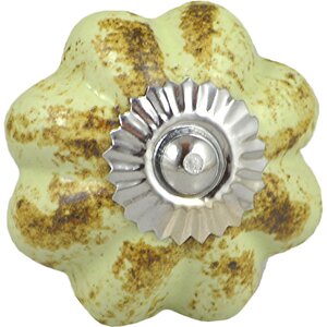 Handpainted Flower Novelty Knob (Set of 4)