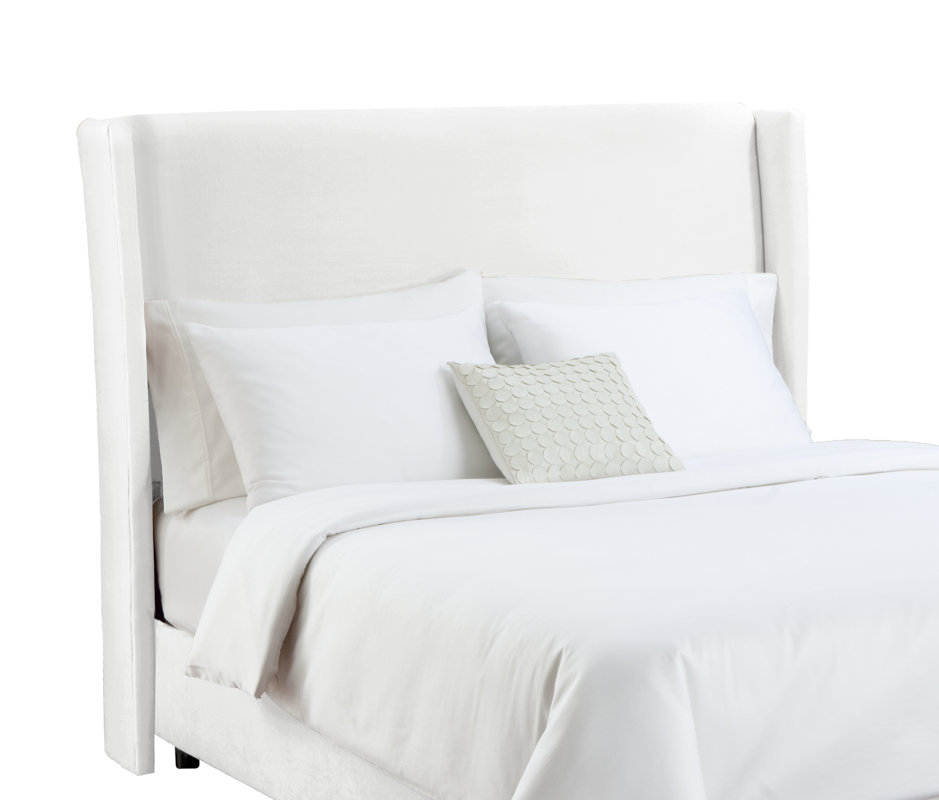 Skyline Furniture Wingback Upholstered Panel Bed & Reviews Wayfair