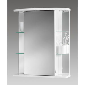 55 cm x 66 cm Spiegelschrank Havana with LED Lig..