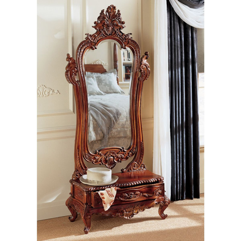 Design Toscano Victorian Dressing Mirror & Reviews Wayfair