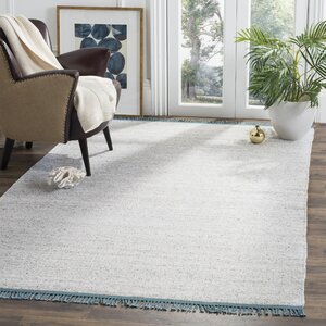 Sojourn Hand-Woven Gray/Blue Area Rug