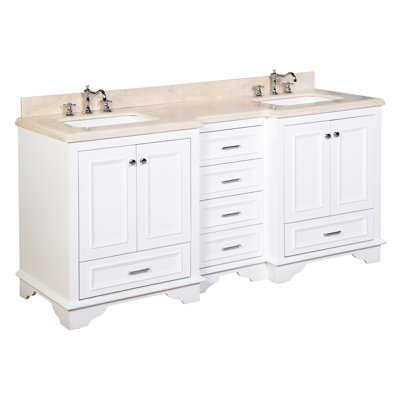 Bathroom Vanities Set kbc nantucket 72" double bathroom vanity set & reviews | wayfair Bathroom Vanities Set kbc nantucket 72" double bathroom vanity set & reviews | wayfair