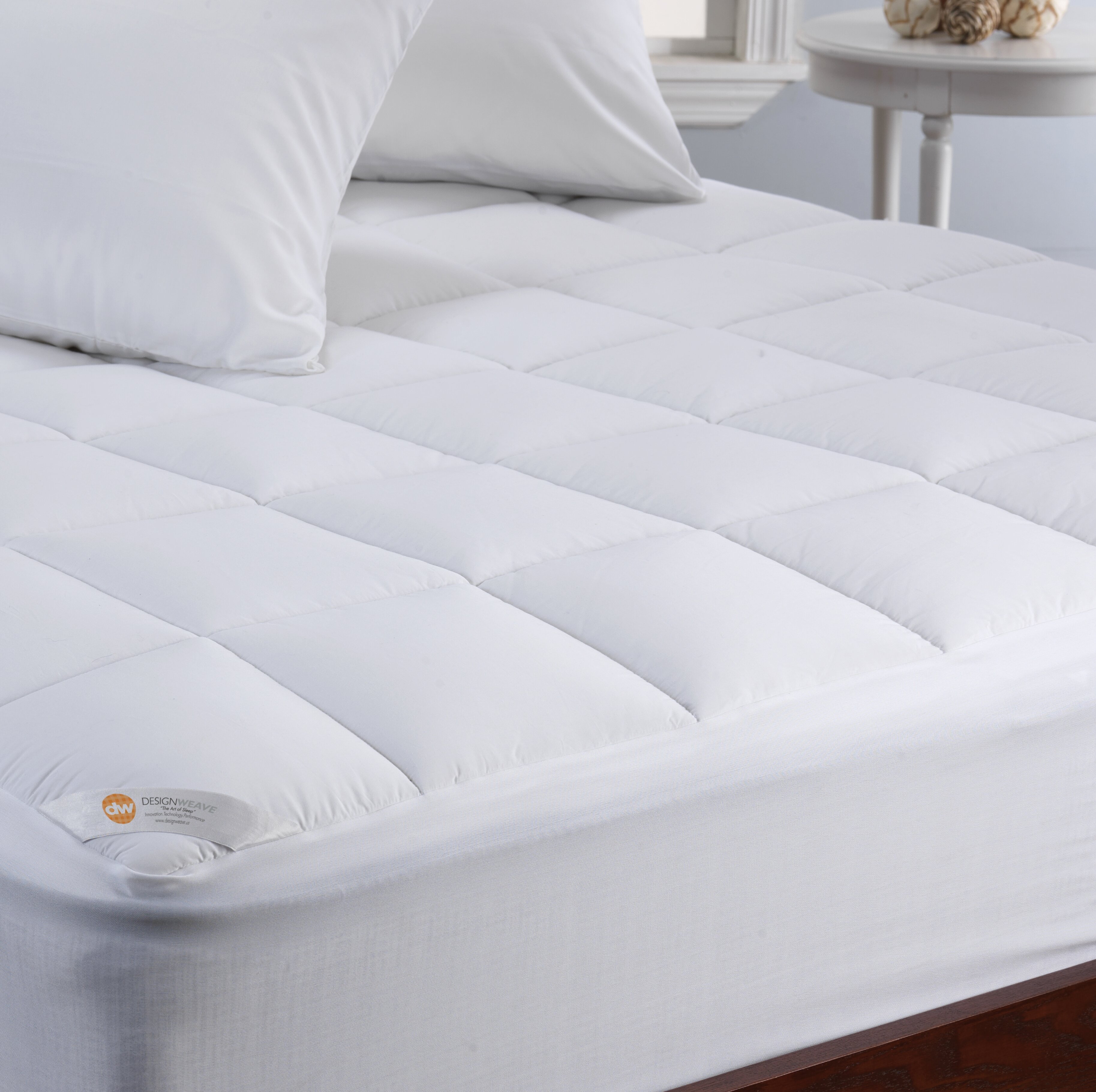 Anna Temperature Regulating Hypoallergenic Waterproof Mattress Cover