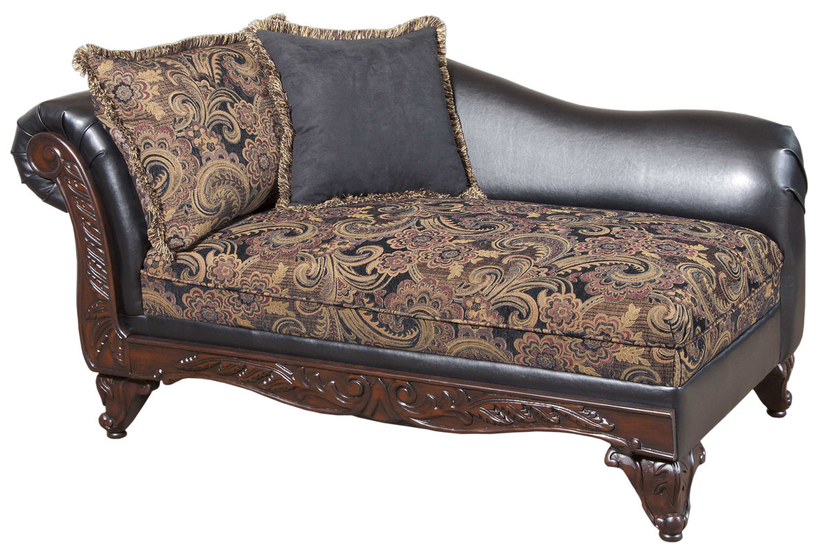 Serta Upholstery Floral Chaise Lounge & Reviews | Wayfair