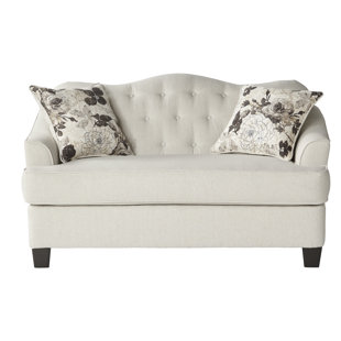 Tufted White Sofas You Ll Love Wayfair Quickview