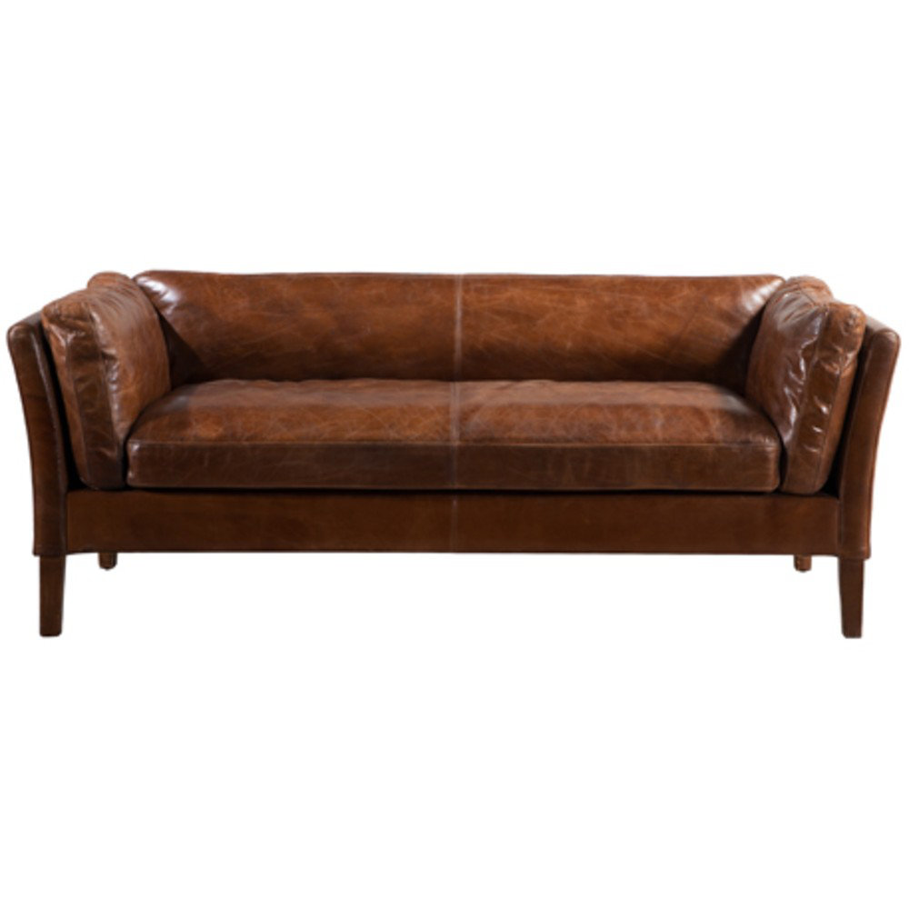 Randolph Leather 2 Seater Sofa