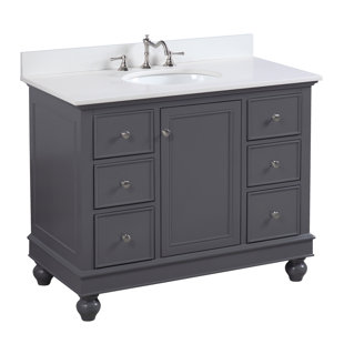 42 Inch Vanities Save Kitchen Bath Collection Bella 42 Single Bathroom Vanity Set