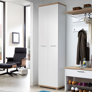Garderobenschrank Top, 200 cm H x 59 cm B x 34 cm T von Urban Designs