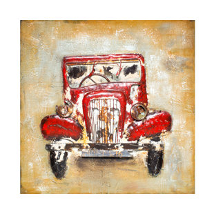 Race Car Wall Decor Wayfair Vintage Antique Car Wall Decor