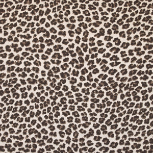 Here Kitty Kitty Leopard Print Fabric