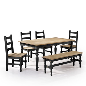 Pinard Solid Wood 6 Piece Dining Set (Set of 6) by Gracie Oaks