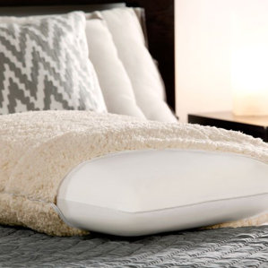 Sherpa & Luxury Bed Memory Foam Standard Pillow by Luxury Home