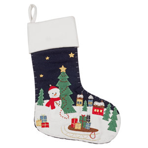Christmas Stocking in Snowman