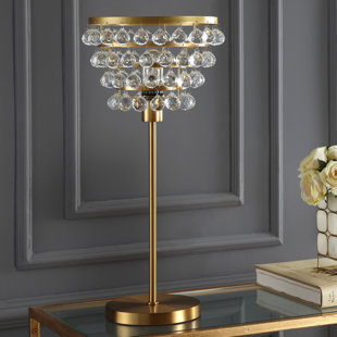 Crystal Chandelier Table Lamp Wayfair Quickview