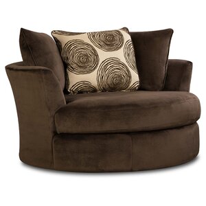 Rayna Swivel Barrel Chair