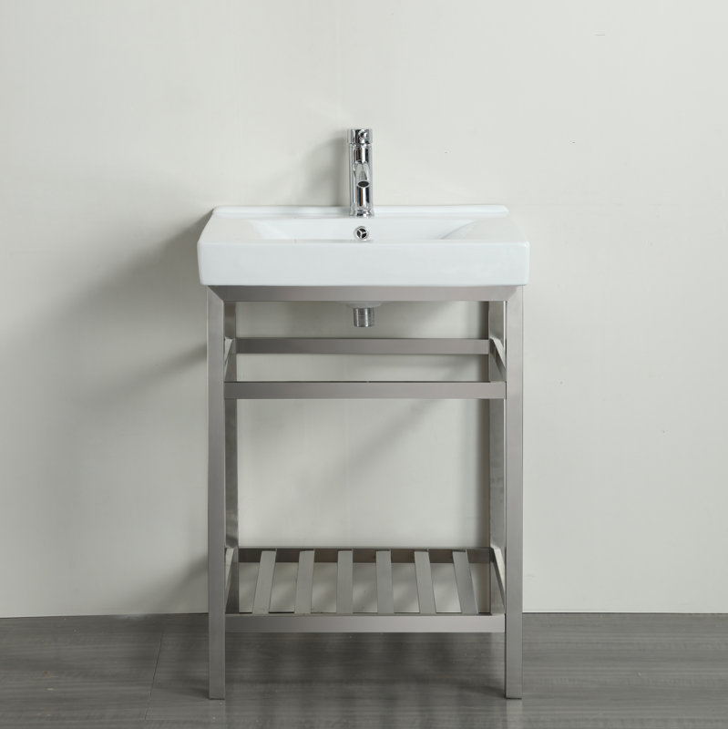 KBC Abbey 24" Single Bathroom Vanity Set & Reviews | Wayfair KBC Abbey 24" Single Bathroom Vanity Set & Reviews | Wayfair
