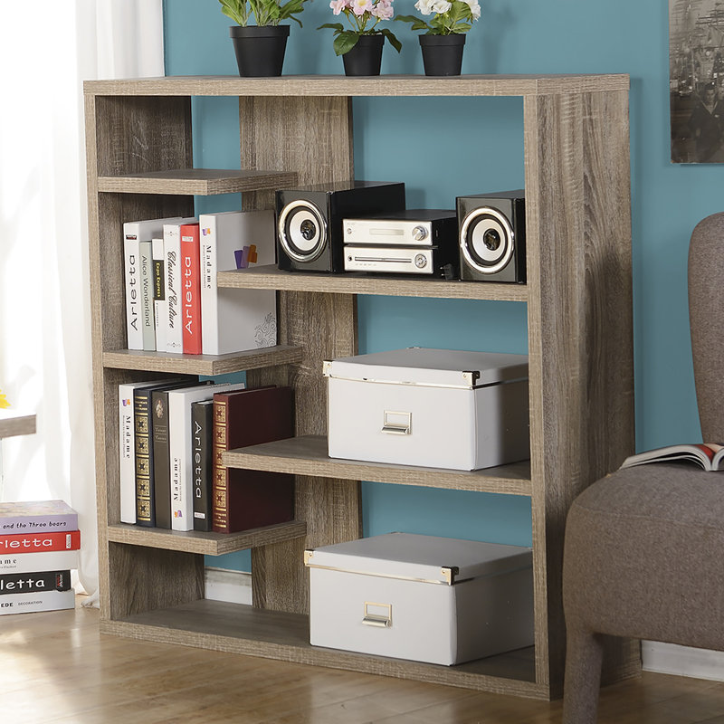 Homestar 43" Accent Shelves Bookcase & Reviews Wayfair