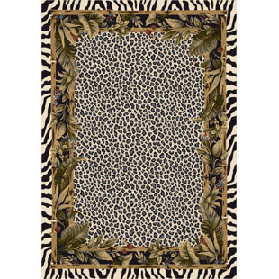 Snow Leopard Rug Wayfair Signature Jungle Safari Snow Leopard Area Rug