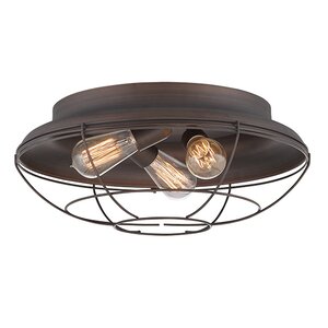 Bruges 3-Light Flush Mount